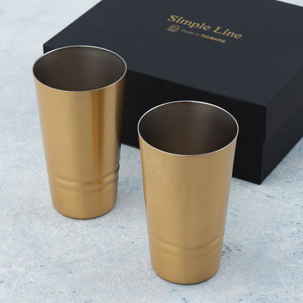 真鍮製ビアカップ160ml 2PCS | アンシェ ウェディング ANCIE WEDDING