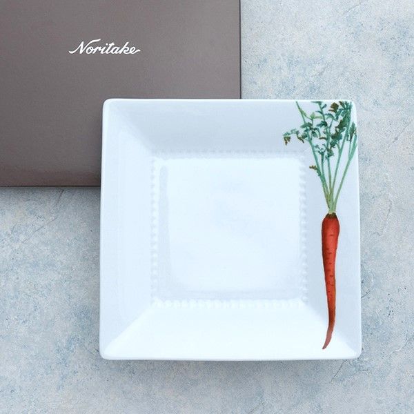 Noritake スクエアプレート4枚 マット付 展示品(G-2602TW24) Noritake スクエアプレート4枚 マット付 展示品(G-2602TW24) 【公式通販】